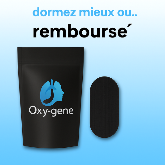 Bandes buccales Oxygene™️ – Respirez Mieux, Dormez Mieux (Pack de 30)
